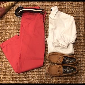 Polo by Ralph Lauren Boys Chinos Size 14 Red/Coral